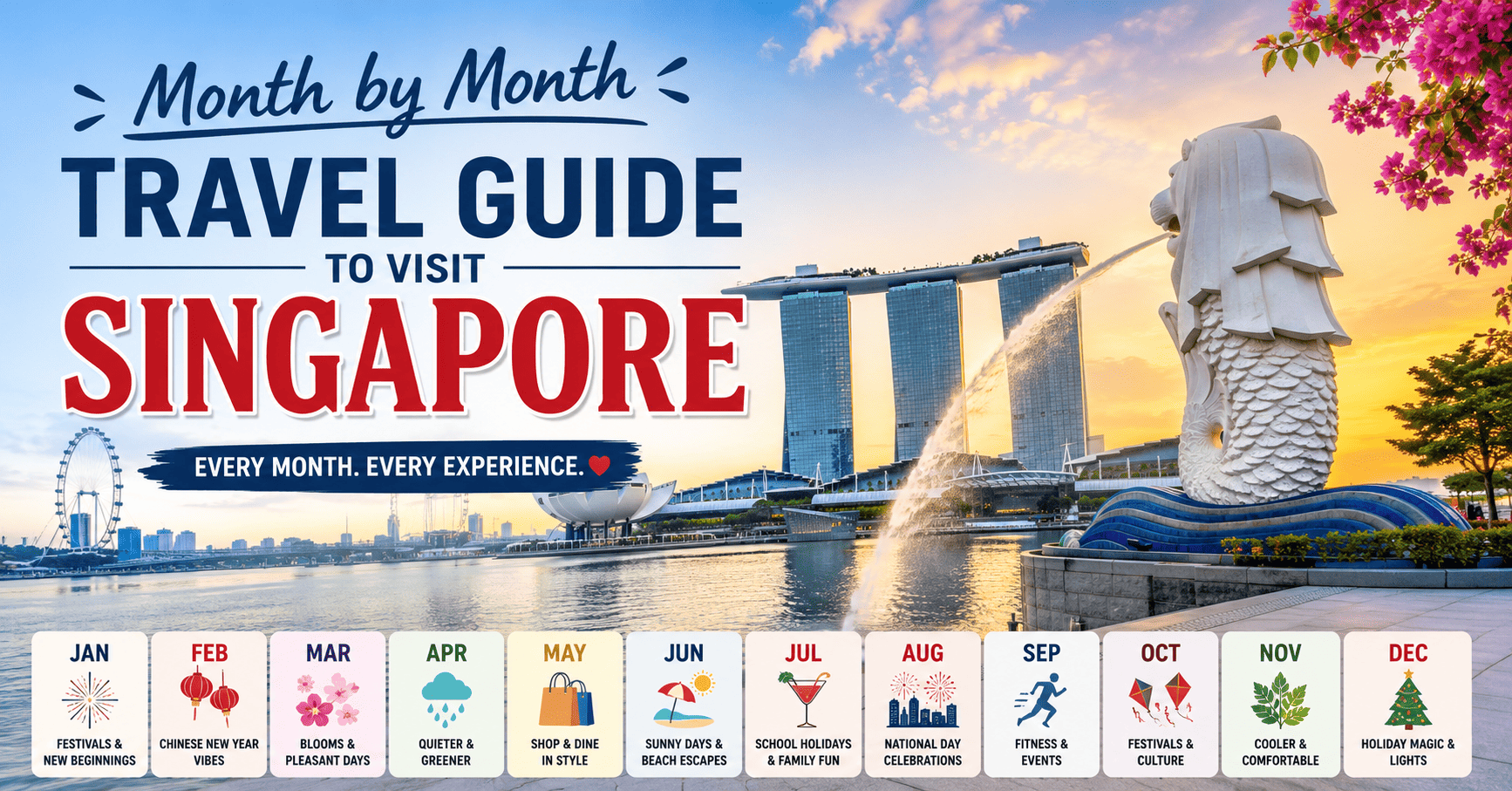 Best Time to Visit Singapore: Month by Month Travel Guide